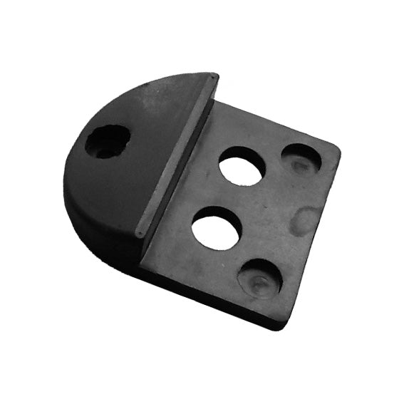 Mittelanschlag Stahl + Gummi, 150x130x65mm