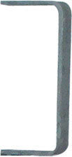 Schloßkasten - hinterer Deckel 30x190mm