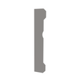 Wicket/gate end stop 270x50x3mm, INOX