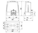 CAME Schiebetorantrieb set, max 800kg