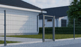 Tor 1flgl. 2D BOX ZnPVC 1000x1500mm RAL 9005 schwarz matt