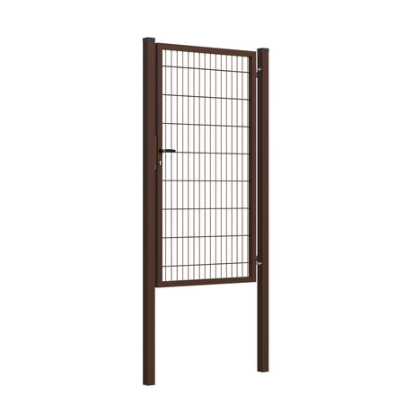 Bránka 1kr. 2D BOX ZnPVC 1000x1700mm RAL 8017 hnedá