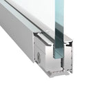 Klemme al profil-3m mit Abdeckleiste BLACK H40