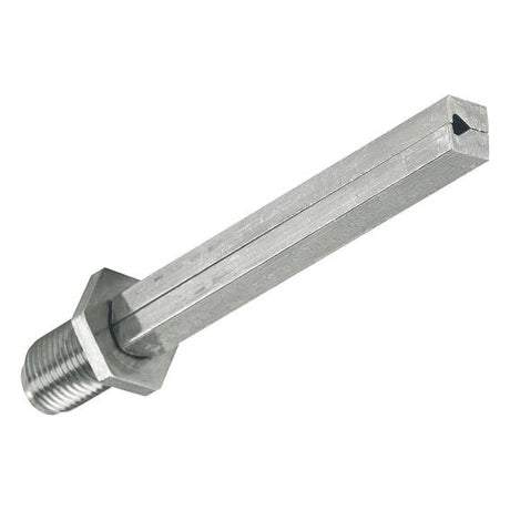 Vierkannt für Türdrücker mit Kugel 8x8x80mm