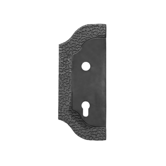 Schlossplatte - links 265x107, t3, a90, D20mm