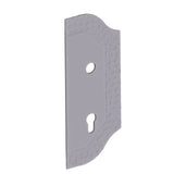 Schlossplatte - rechts 265x105, t3, a90, d19mm