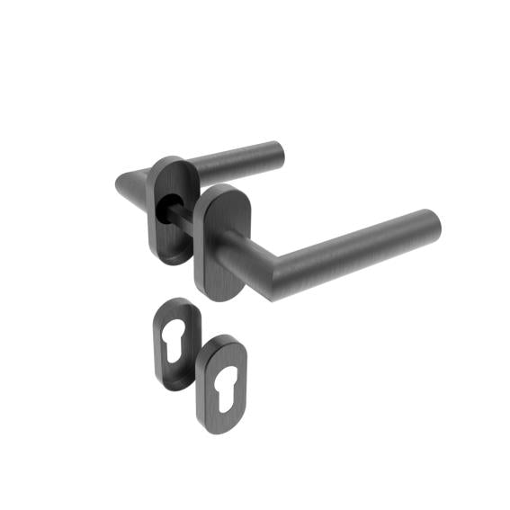 Türdrücker Edelstahl AISI 304, K320,
