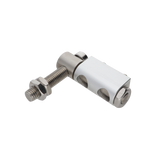 Verstellbares Scharnier zum Anschrauben, Edelstahl/Aluminium