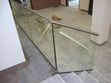 Alluminiumprofil für Glasgeländer 2500x1000mm