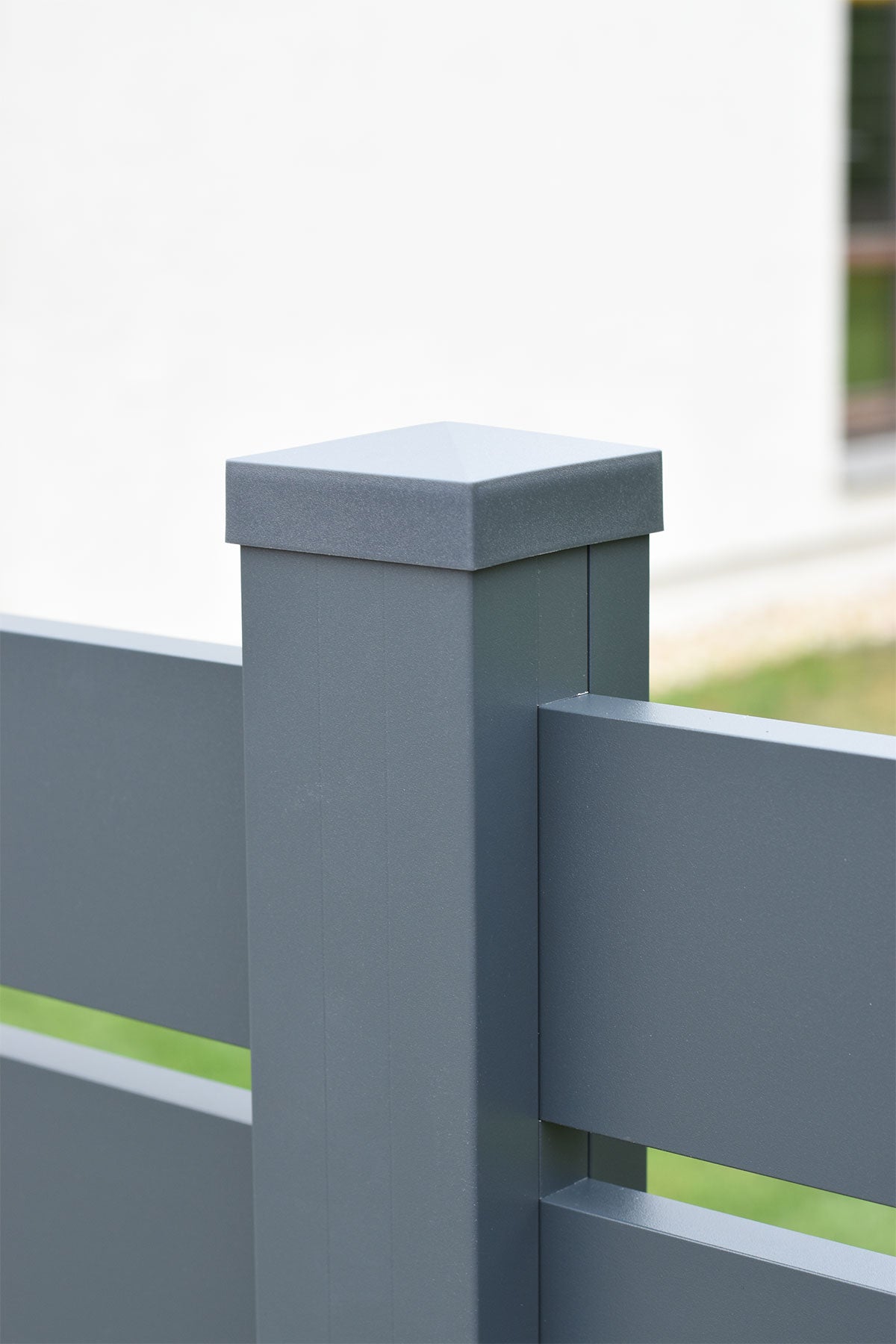 Pfostendeckel, Aluminium, anthrazit, 70x70mm
