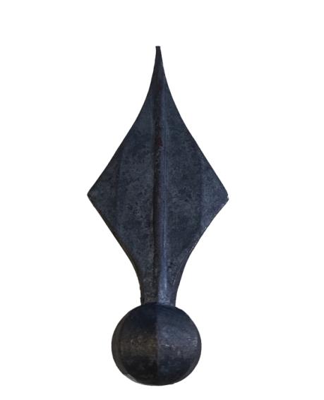 Geschmiedete Zierspitze h160, b55