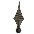 Geschmiedete Zierspitze h165, b53mm