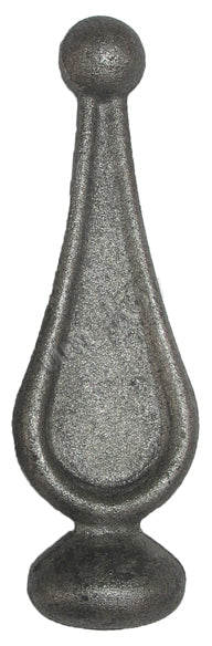 Geschmiedete Zierspitze h120, b35, n30mm