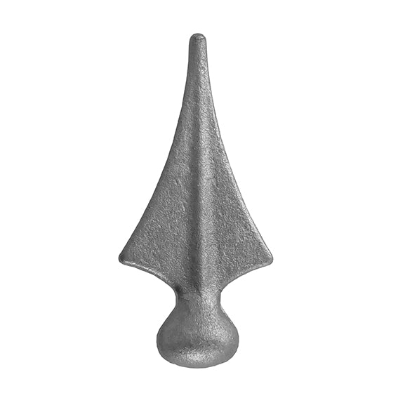 Geschmiedete Zierspitze h125, b59, n31mm