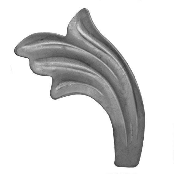 Zierblatt - links 90x50, t3mm