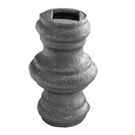 Steckelement für Stab h65, D38, 12,5x12,5mm