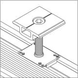 Mittelklemme 30-40mm Modulrahmenhöhe