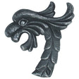 Zierornament - Drachenkopf 320x280mm