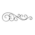 Ornament h230, b770, 12x6mm