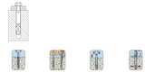 Female thread fixing bolt anchor FAZ-IG M10