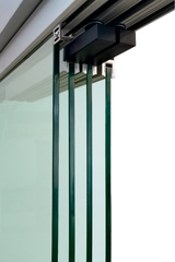 Beschläge für am Glas - Faltwand 3m