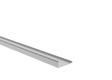 Aluminium-Zaunadapter für Plattenfüllungen 1-8mm - 6000mm Abdeckleiste