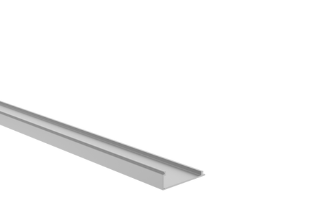 Aluminium-Zaunadapter für Plattenfüllungen 1-8mm - 6000mm Abdeckleiste