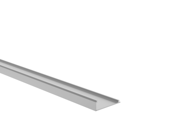 Aluminium-Zaunadapter für Plattenfüllungen 1-8mm - 6000mm Abdeckleiste