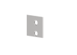 Aluminiumabdeckung des Adapters für Jalousien 66x40 R7016