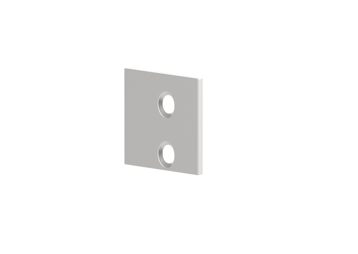 Aluminiumabdeckung des Adapters für Jalousien 66x40 R7016