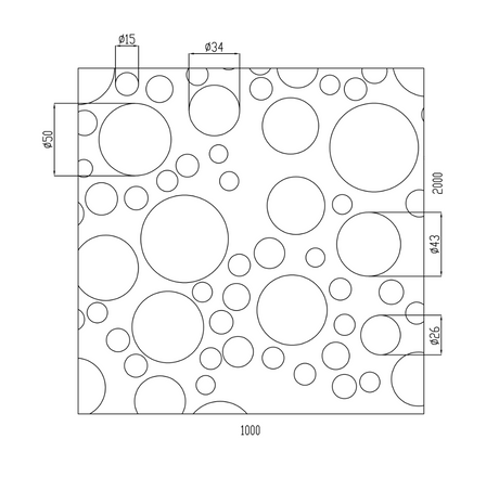 Design 3D-Blech - Zn