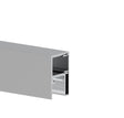 Satz aus Aluminium-Zaunadapter für Füllungen 20 - 6000mm