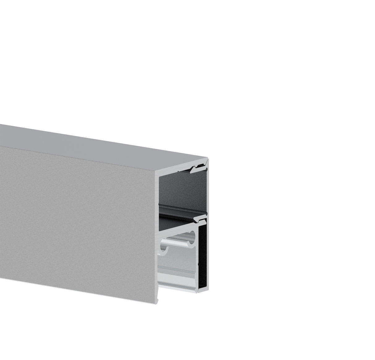 Satz aus Aluminium-Zaunadapter für Füllungen 20 - 6000mm