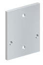 Aluminium-Ankerplatte für Profil/Pfosten 56x60