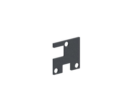 Aluminium Eckkappe für Pfosten 56x60 - Anthrazit RAL 7016