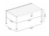 Aluminium-Carport 5300x3000 R7016