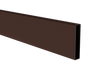 Aluminium-Zaunfüllung 20 x 100 x 1,1 - 6,0 m - Braun RAL 8017