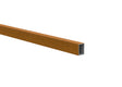 Aluminium-Zaunfüllung 20 x 30 x 1,3 – 6,0 m – Holzdekor GOLDENE EICHE - W03