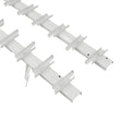 Bewegliches Aluminiumsystem – Jalousie – Paar (links + rechts)