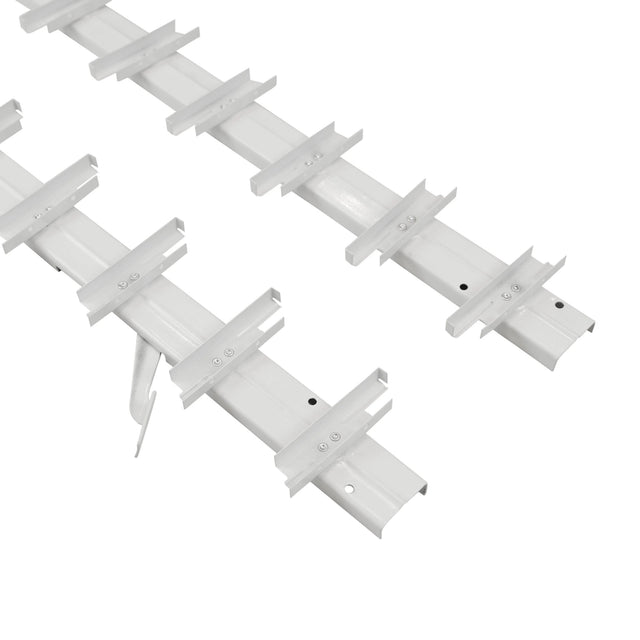 Bewegliches Aluminiumsystem – Jalousie – Paar (links + rechts)