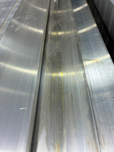 Aluminium-Zaunfüllung 20 x 100 x 1,1 - 6,0 m - Natur, Oberfläche - 2. Klasse