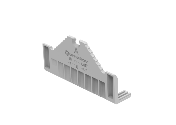 Set für verstellbare Glasbefestigung - canal A