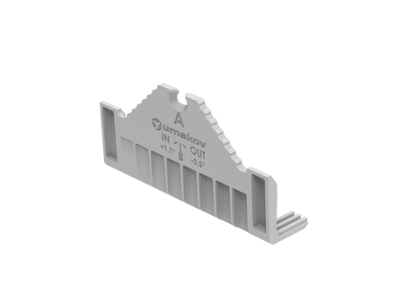 Set für verstellbare Glasbefestigung - canal A