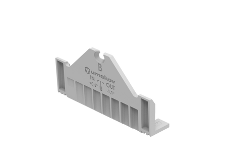 Set für verstellbare Glasbefestigung - canal B