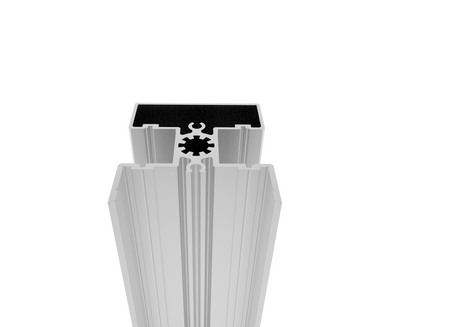 Aluminium-Zaunpfosten 50x60-6000mm N