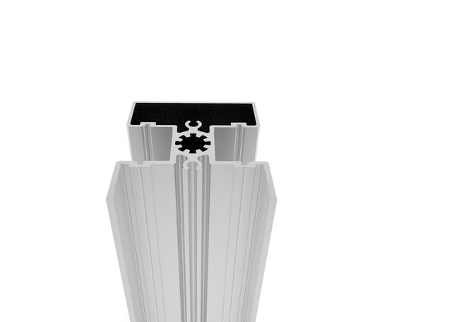 Aluminium-Zaunpfosten 50x60-6000mm N