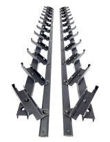 Bewegliches Aluminiumsystem – vertikal, Jalousie – Paar (links + rechts)