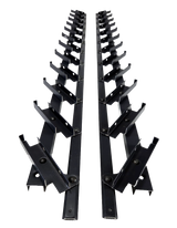 Bewegliches Aluminiumsystem – vertikal, Jalousie – Paar (links + rechts)