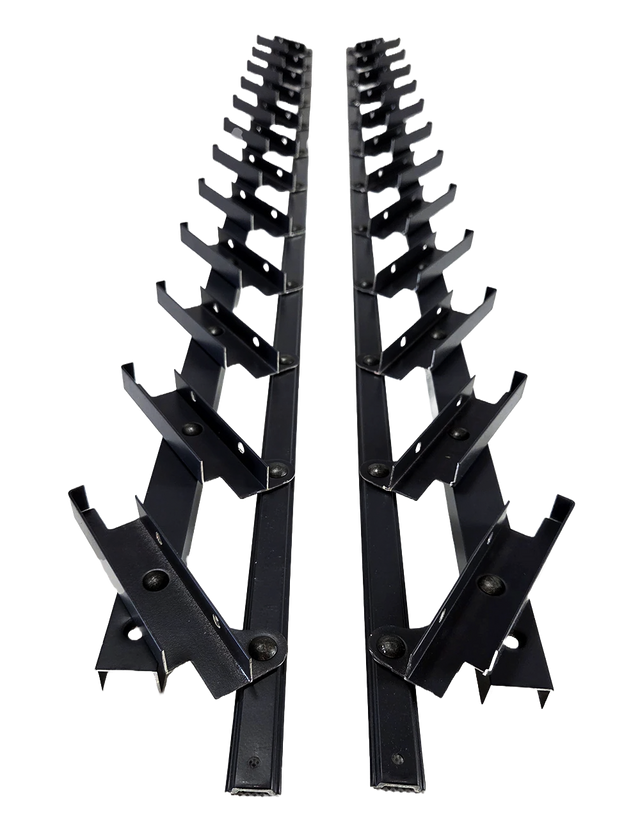 Bewegliches Aluminiumsystem – vertikal, Jalousie – Paar (links + rechts)