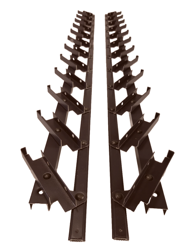Bewegliches Aluminiumsystem – vertikal, Jalousie – Paar (links + rechts)